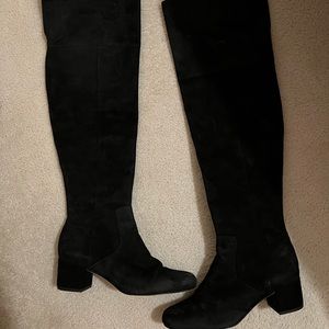 over the knee suede Sam Edelman boots